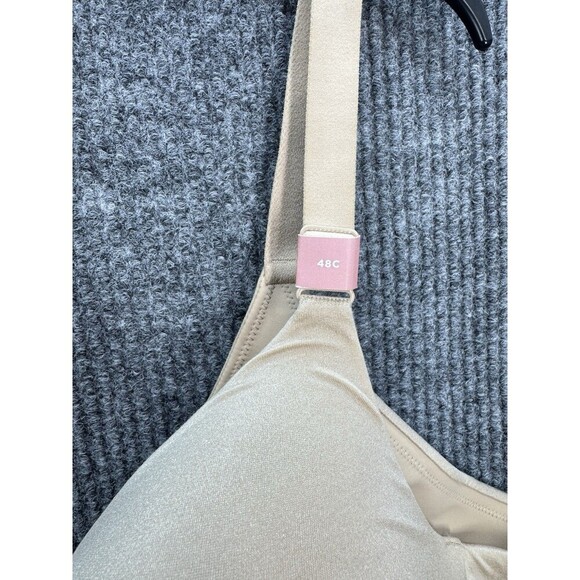 Lane Bryant Cacique Bra 48C Invisible Backsmoother Full Coverage Cafe Mocha - Picture 9 of 9